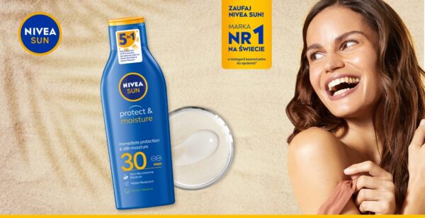 Nivea Protect & Moisture Nawilżający Balsam Do Opalania SPF30 - obrazek 2