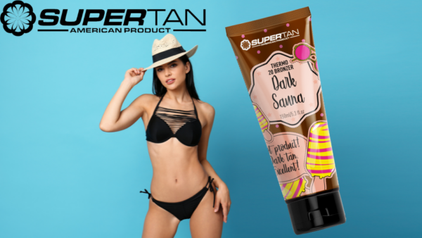 Supertan Dark Sauna Bronzer Z Efektem Tingle 150ml - obrazek 3