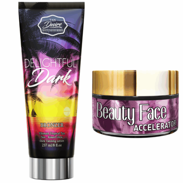 Tan Desire Delightful Dark + Słoiczek Beauty Face