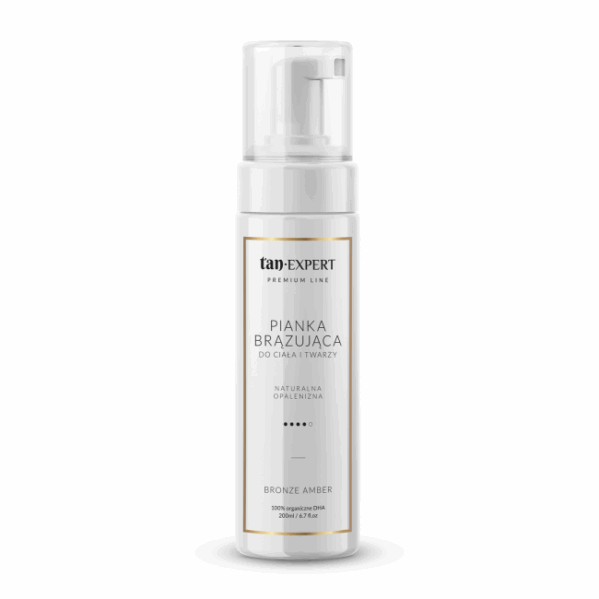 TanExpert Bronze Amber Pianka Samoopalająca + Rękawica - obrazek 2