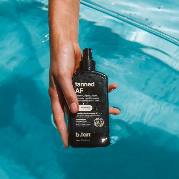 b.tan Tanned Af Tanning Oil Olejek Do Opalania 100ml - obrazek 4