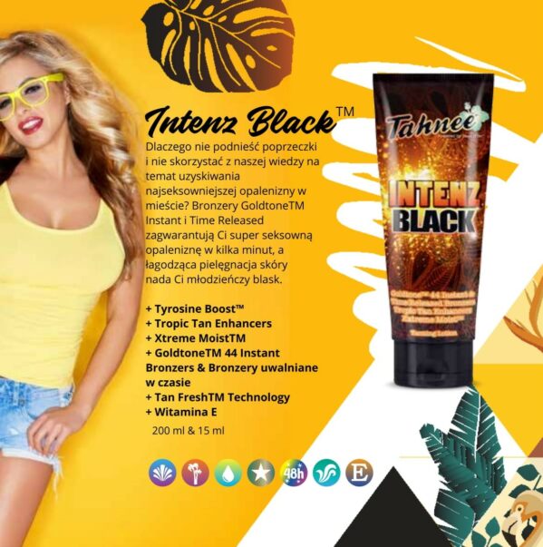 Tahnee Intenz Black + Black Legs Balsam Do Nóg - obrazek 7