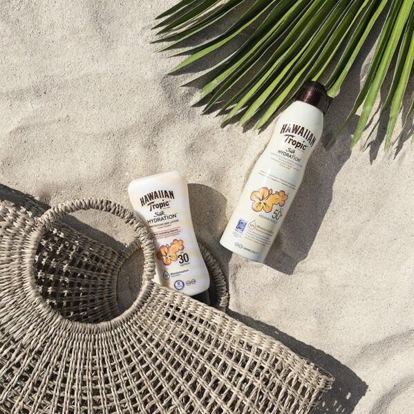 Hawaiian Tropic Silk Hydration Sun Lotion SPF50 x2szt - obrazek 5
