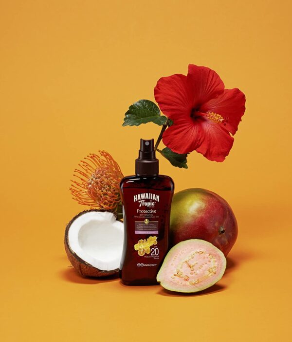 Hawaiian Tropic Protective Dry Oil SPF20 - obrazek 2