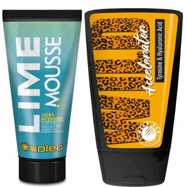 Soleo Lime Mousse + Wild Tan Accelerator Gratis