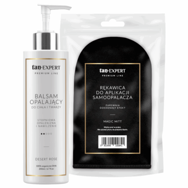 TanExpert Desert Rose Balsam Brązujący + Rękawica
