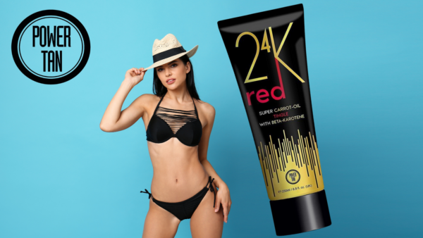 Power Tan 24K Red Super Carrot Oil Tingle 250ml - obrazek 2