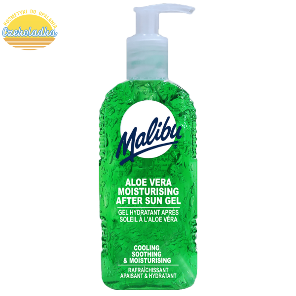 Malibu Olejek Do Opalania SPF10 200ml + Aloe Żel Po Opalaniu 200ml - obrazek 3