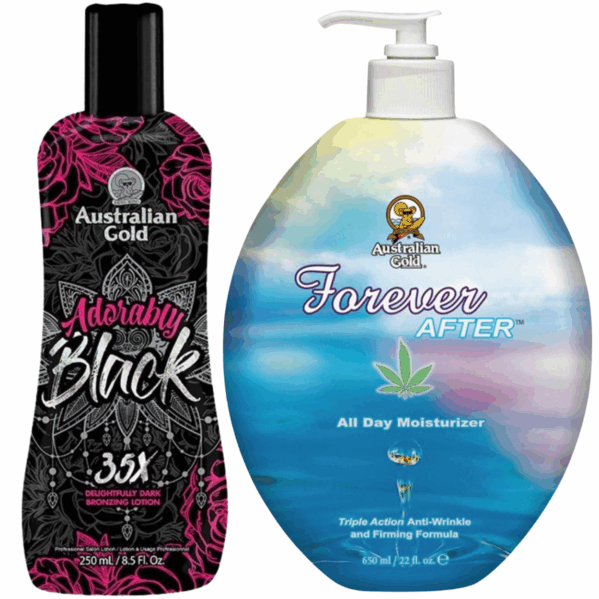 Australian Gold Adorably Black + Forever After Po Opalaniu