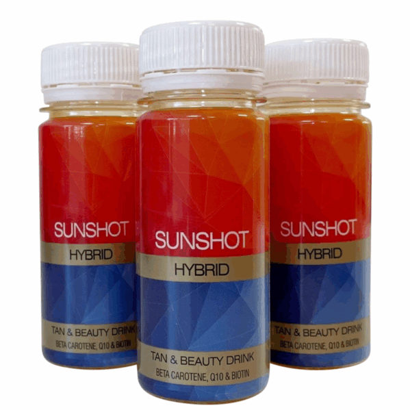 Tan Beauty Sunshot Hybrid Drinki Do Opalania x3szt