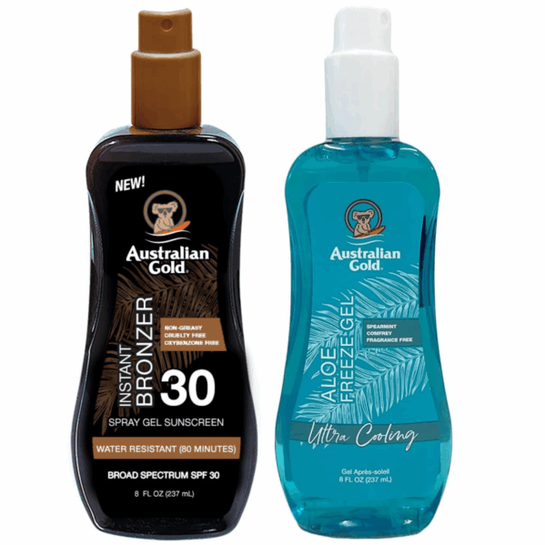 Australian Gold Spray Bronzer SPF30 + Aloe Freeze