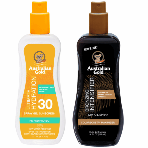 Australian Gold Spray Gel SPF30 + Intensifier Olejek