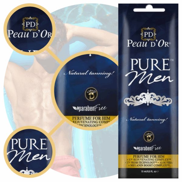 Peau d'Or Pure Men Do Opalania x10szt - obrazek 5