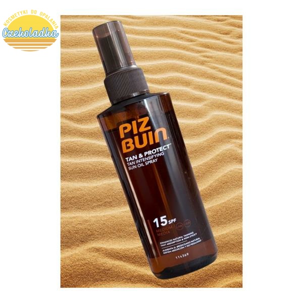 Piz Buin Tan & Protect Sun Oil Spray SPF15 x2szt - obrazek 5