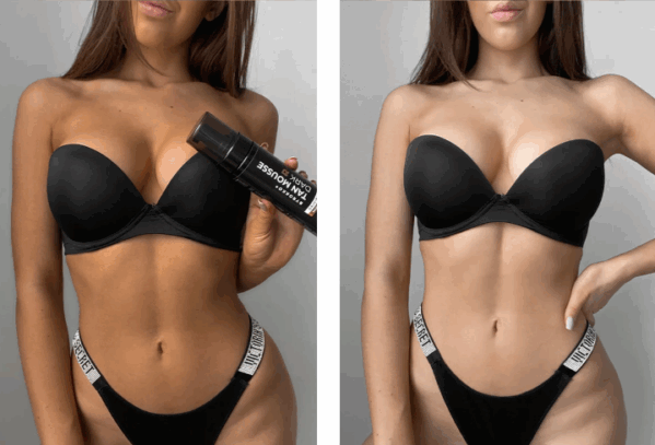 Byrokko Tan Mousse Dark Samoopalacz W Piance + Rękawica - obrazek 5