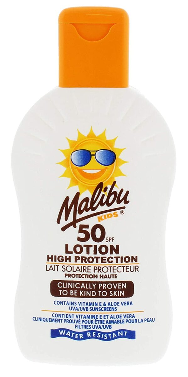 Malibu Balsam Ochronny Dla Dzieci SPF50 200ml + Balsam Po Opalaniu 200ml - obrazek 2