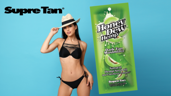 Supre Tan Honey Dew Hemp Dark Tanning 15ml - obrazek 2