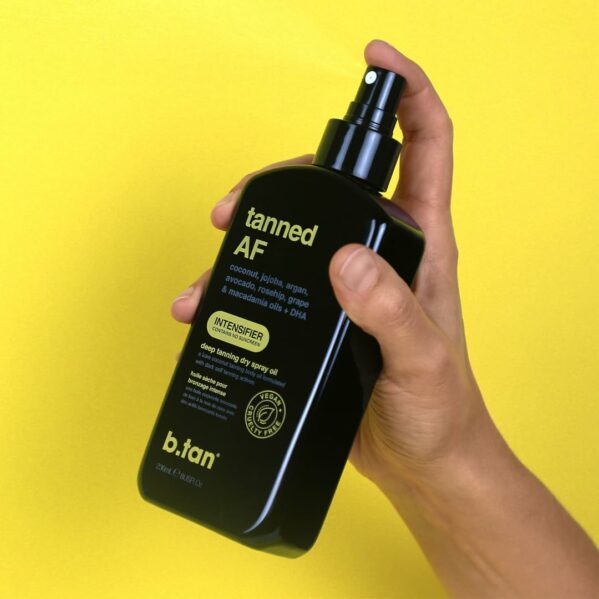 b.tan Tanned Af Tanning Oil Olejek Do Opalania 100ml - obrazek 3