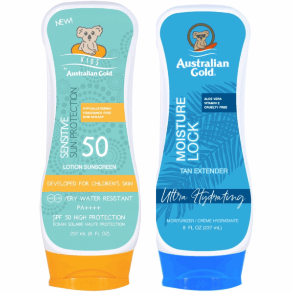 Australian Gold SPF50 Kids + Moisture Lock 237ml