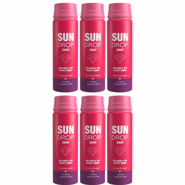 Sun Drop Collagen & Tan Shot x6szt