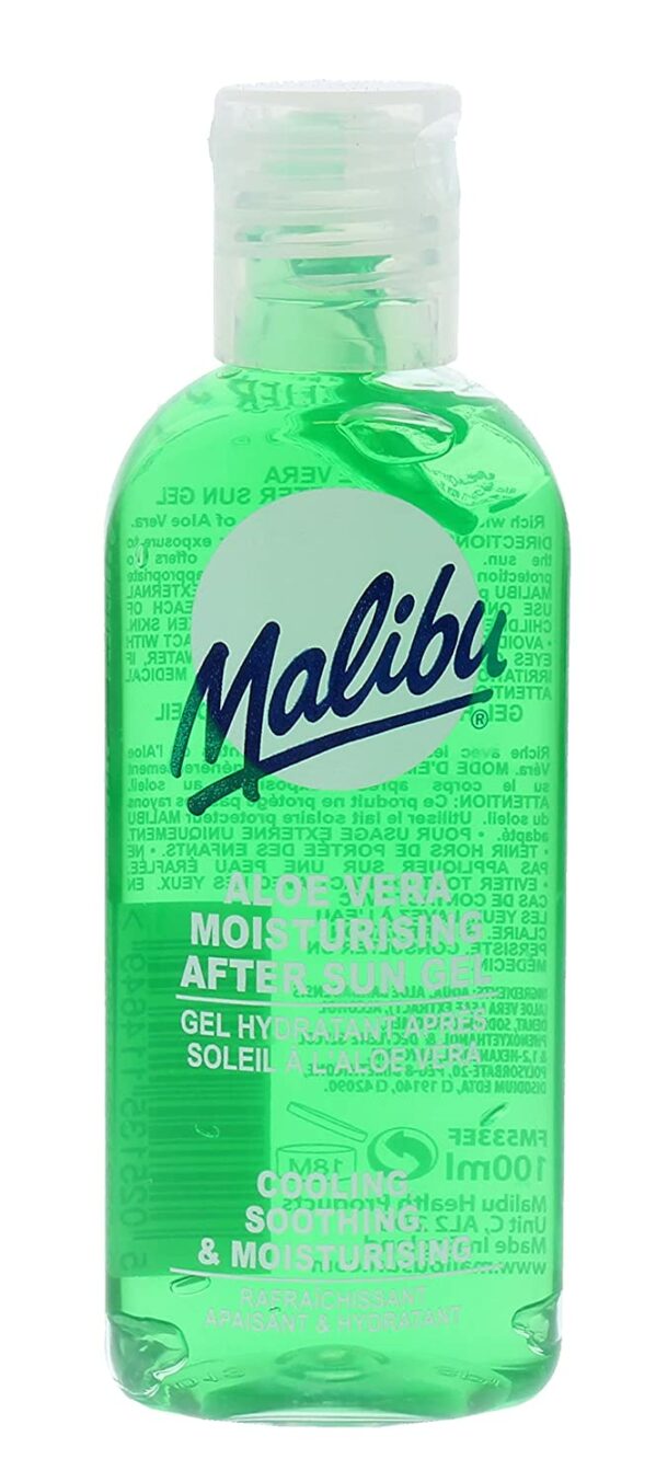 Malibu Brązujący Z Olejkiem Arganowym SPF8 100ml + Aloe Po Opalaniu 100ml - obrazek 3