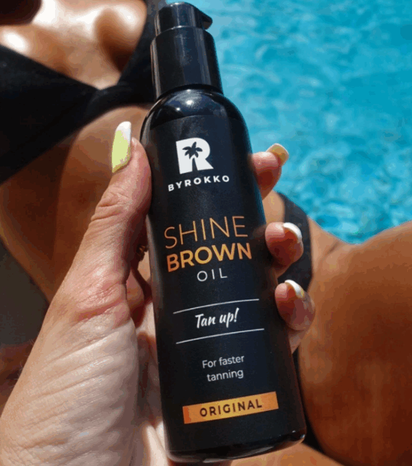 Byrokko Shine Brown Oil Olejek Opalający 150ml - obrazek 5
