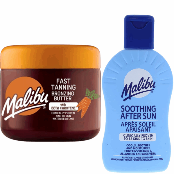 Malibu Przyspieszacz Do Opalania + Balsam Po Opalaniu 200ml