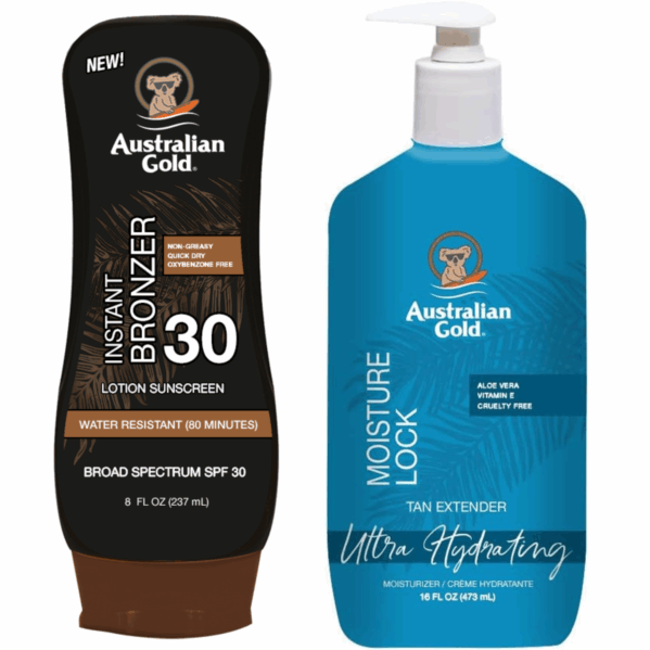 Australian Gold Balsam Z Bronzerem SPF30 + Moisture Lock 473ml