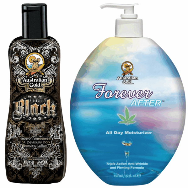 Australian Gold Sinfully Black + Forever After Po Opalaniu