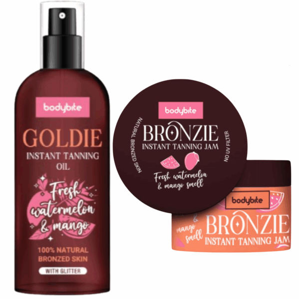 Bodybite Goldie Olejek Do Ciała + Krem Przyspieszający