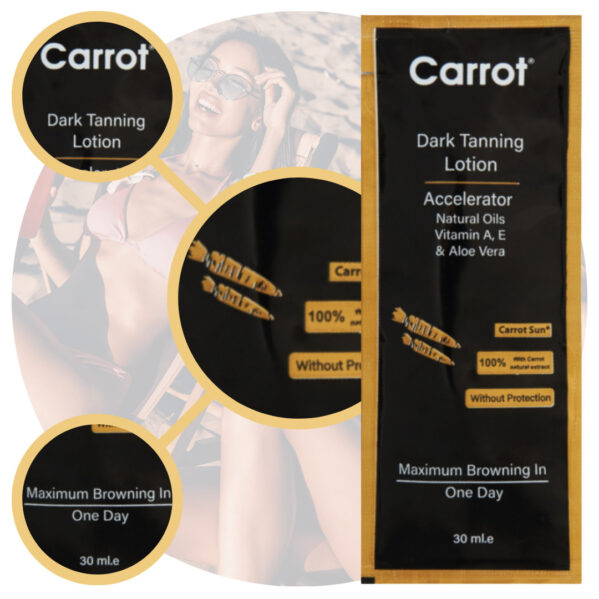 Carrot Sun Carrot Lotion Balsam Do Opalania 30ml - obrazek 4