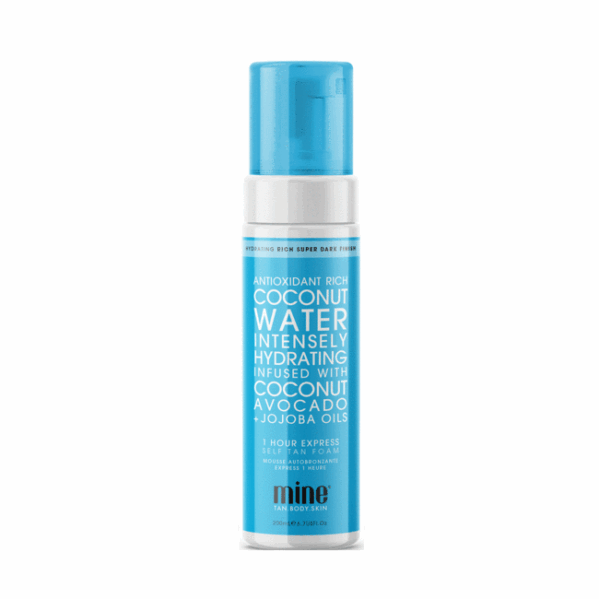 MineTan Coconut Water Pianka Samoopalająca + Rękawica - obrazek 2