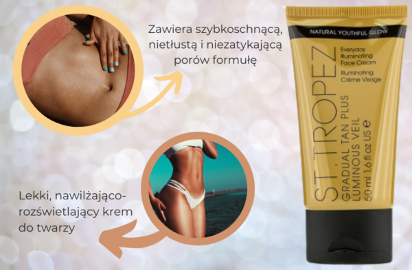 St. Tropez Gradual Tan Plus Luminous Veil Face Cream - obrazek 5