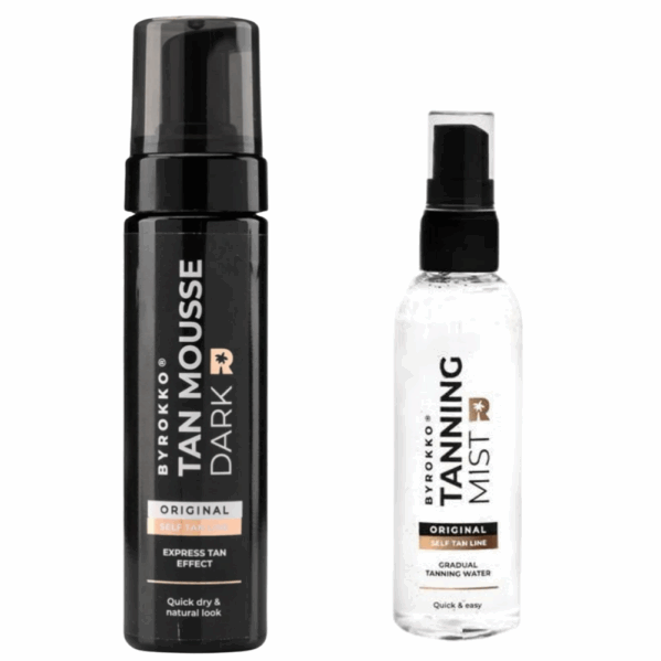 Byrokko Tan Mousse Dark + Mgiełka Samoopalająca 100ml