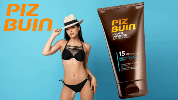 Piz Buin Hydro Infusion Sun Gel Cream SPF15 x2szt - obrazek 3
