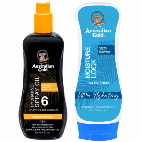 Australian Gold SPF6 Olejek W Sprayu + Moisture Lock 237ml
