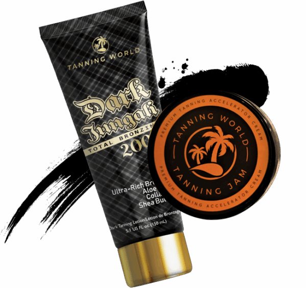Tanning World Premium Accelerator + Dark Jungali