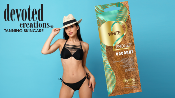 Devoted Creations White 2 Bronze Coconut 15ml - obrazek 2