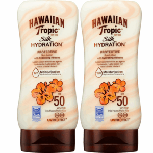 Hawaiian Tropic Silk Hydration Sun Lotion SPF50 x2szt