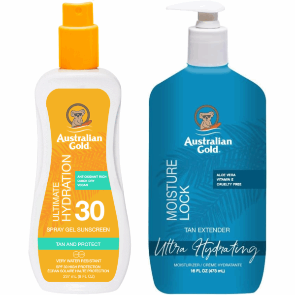 Australian Gold Żel W Sprayu Z Filtrem SPF30 + Moisture Lock 473ml