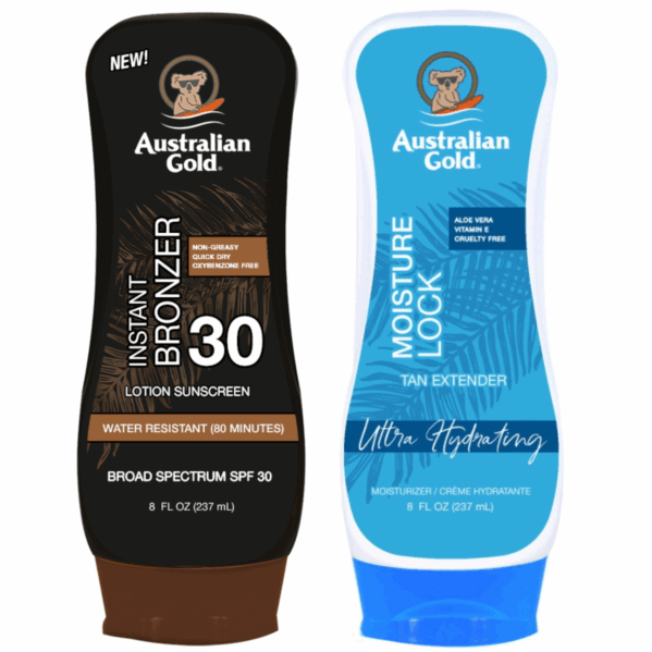 Australian Gold Balsam Z Bronzerem SPF30 + Moisture Lock 237ml
