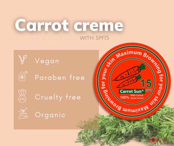 Carrot Sun Carrot Marchewkowy Krem Do Opalania SPF15 - obrazek 5