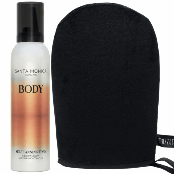 Santa Monica Body Self Tanning Samoopalacz + Rękawica