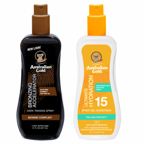 Australian Gold Spray Accelerator + Spray Gel SPF15
