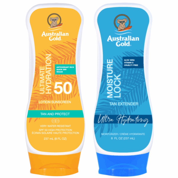 Australian Gold SPF50 Krem Przeciwsłoneczny + Moisture Lock 237ml