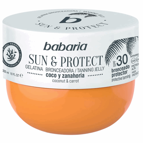 Babaria Sun & Protect SPF30, SPF0 Galaretki Brązujące + Gratisy - obrazek 2