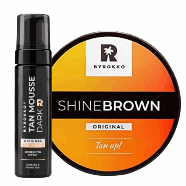 Byrokko Shine Brown + Samoopalacz W Piance