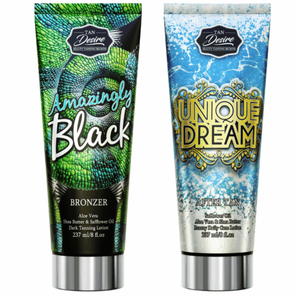 Tan Desire Amazingly Black + Unique Dream Po Opalaniu Gratis