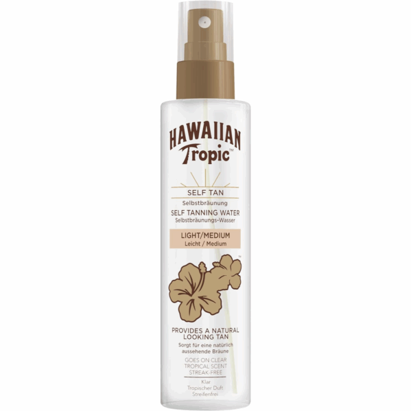 Hawaiian Tropic Self Tanning Water Light/Medium Woda Samoopalająca 190ml