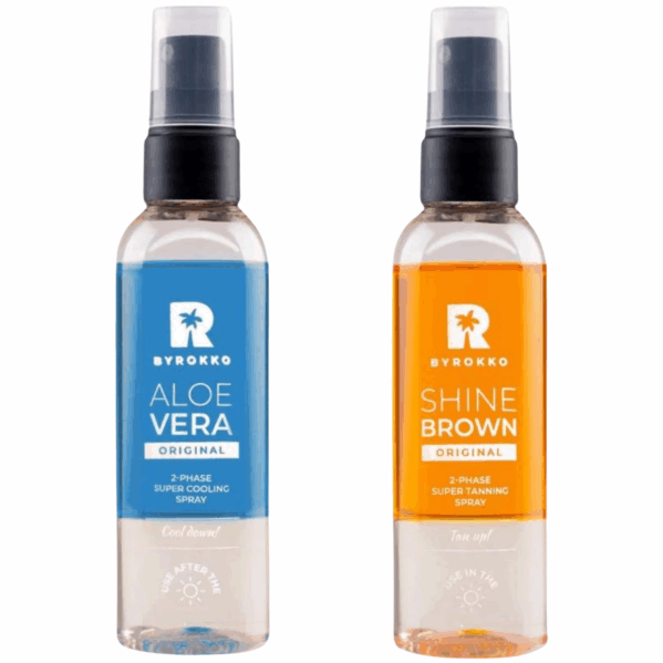 Byrokko Aloe Vera + Shine Brown Spray Opalający